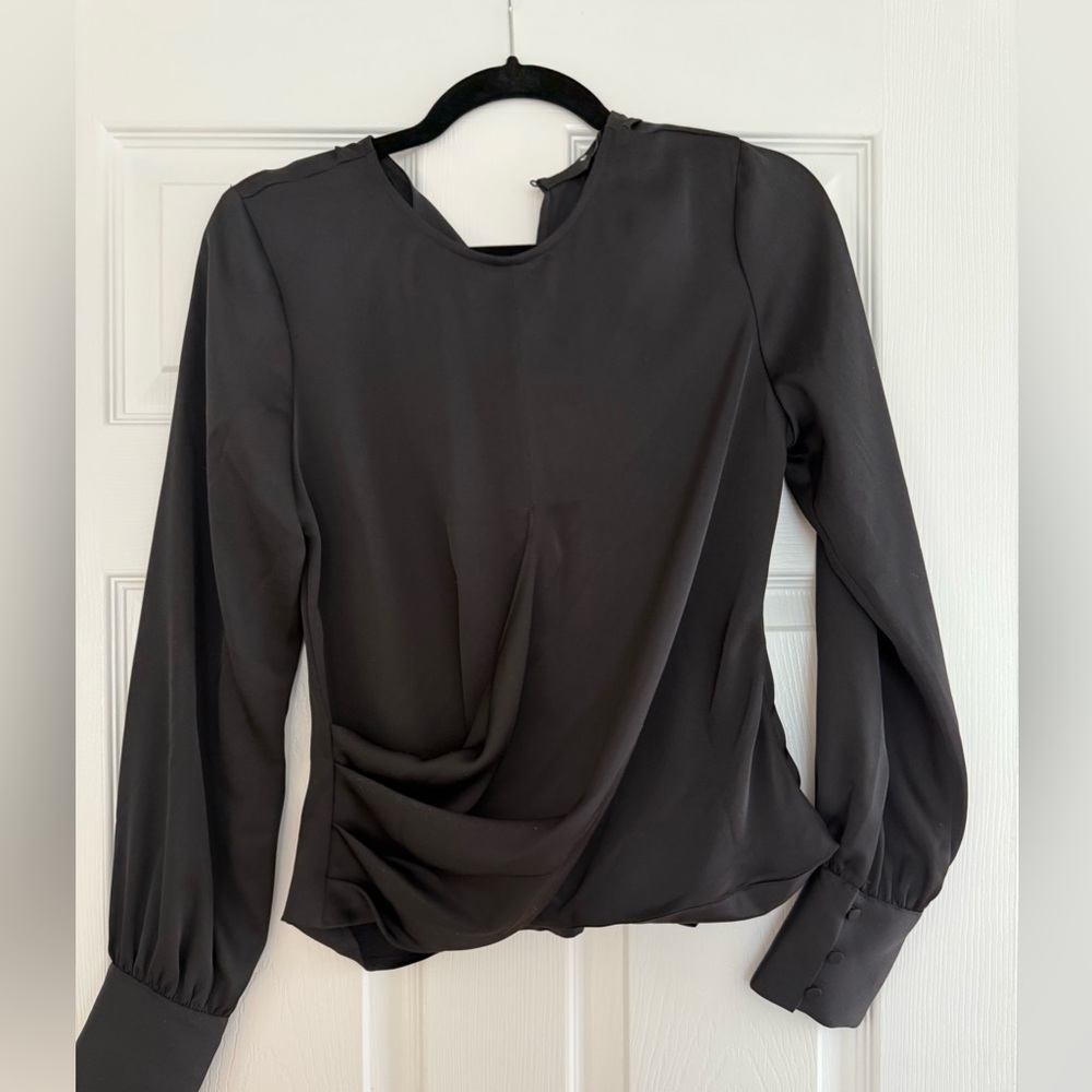 Express never worn black blouse size XS
